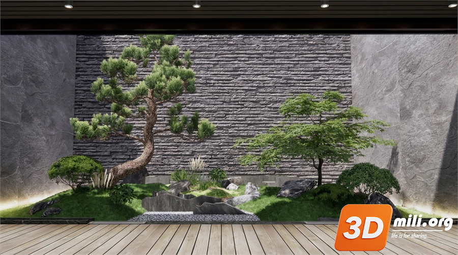 Rockery Skp Files